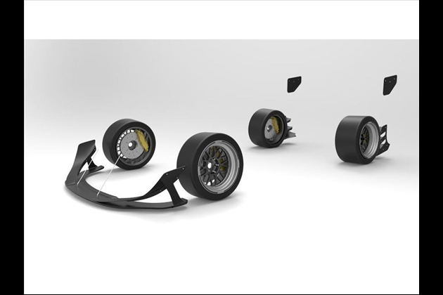 Rocket Bunny ワイドボディ アップデート用パーツキット for BRZ ZC6 前期モデル