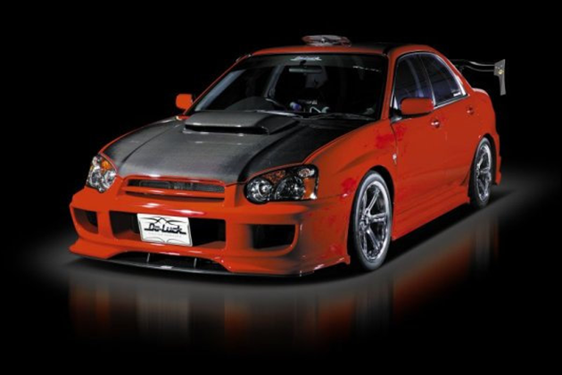 Do-Luck ＧＤＢフロントバンパーwithFRPアンダーカバー C/Ｄ/Ｅ for インプレッサ GD C/D/E