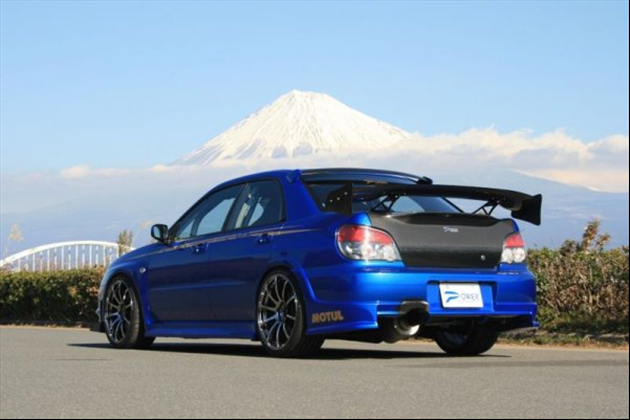 Do-Luck ＧＤＢリアハーフスポイラー Ｅ/Ｆ/Ｇ（純正オーバーフェンダー対応） for インプレッサ GDA/GDB F