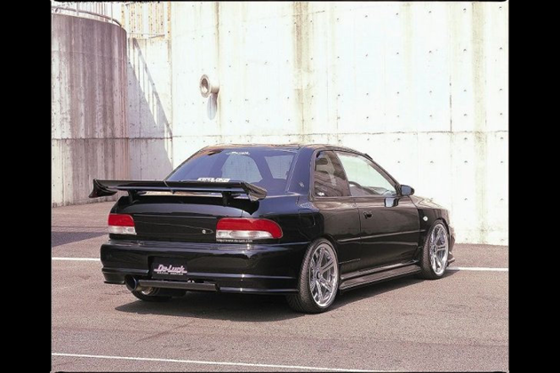 Do-Luck ＧＣ8DLKリアバンパー専用アンダーフィン カーボン for インプレッサ GC8