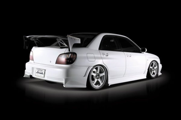 Do-Luck ＧＤＢリアハーフスポイラー for インプレッサ GDA/GDB A/B