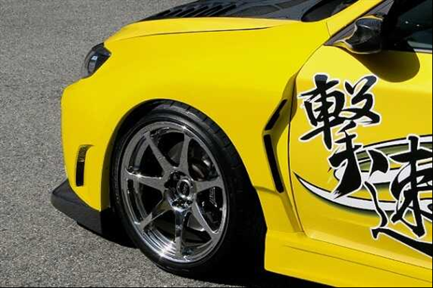 CHARGESPEED ワイドフェンダー 片側20mmワイド for インプレッサ GR# WRX STI