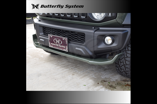 Butterfly System GLANZ FLAP フロントフラップスポイラー for JB74 ジムニーシエラ