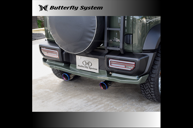 Butterfly System GLANZ FLAP リアフラップスポイラー for JB74 ジムニーシエラ