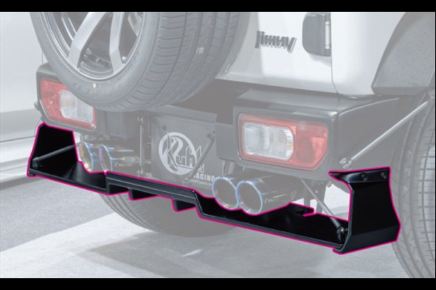 Kuhl Racing 64R-GT 64JIMNY　リアフローティングディフューザーTYPE1 for JB64 ジムニー