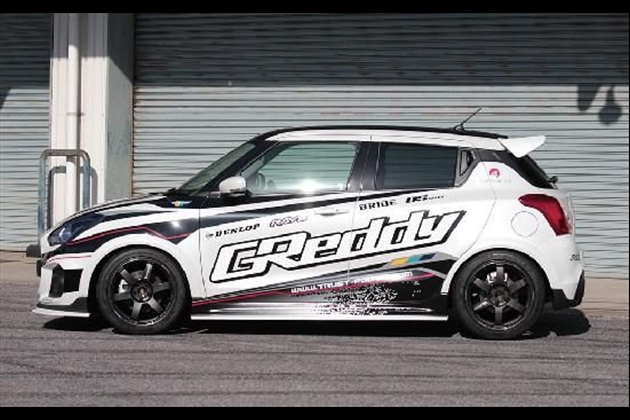 TRUST GReddy エアロキット サイドアンダースポイラー for スイフトスポーツ ZC33S