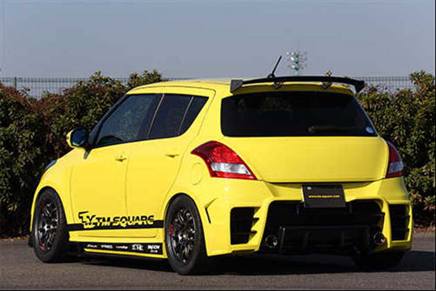 TM SQUARE リアバンパー for スイフトスポーツ ZC32S