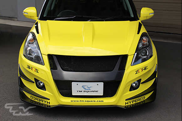 TM SQUARE TMボンネット for スイフトスポーツ ZC32S