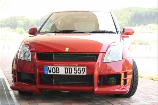 Tifaria Finezza SWIFT フロントバンパー(FRP) for スイフト HT51S MC前後