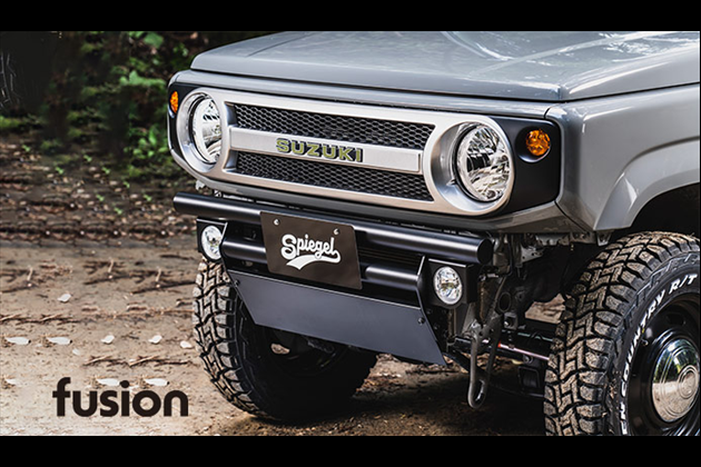 Spiegel fusion フロントバンパー T-1W [FUJB64-FB-01] for ジムニー JB64W ～R7.10