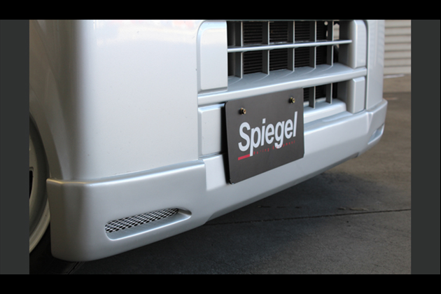 Spiegel Artista フロントハーフスポイラー T-3M 未塗装 for エブリイ DA64V