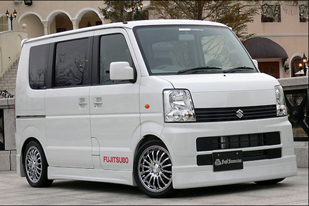 FINAL Konnexion AERO FOCUS Series エブリィ リアハーフスポイラー for エブリイワゴン DA64W