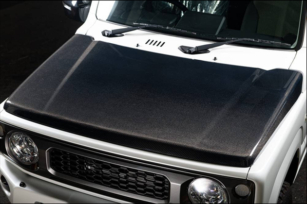 Showa GARAGE カーボンボンネット for ジムニーシエラ JB74