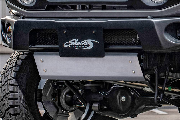 Showa GARAGE スキッドプレート シルバー/ジムニーノマドJC74 for ジムニーシエラ JB74