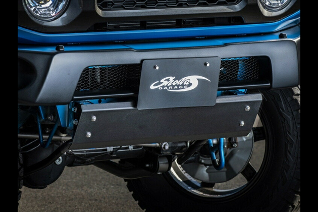 Showa GARAGE スキッドプレート ブラック/ジムニーノマドJC74 for ジムニーシエラ JB74
