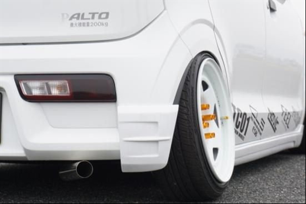 ESB CLSXNAVIC■リアマッドガード左右 【HA36アルト/ワークス】 for アルトワークス HA36系 全グレード