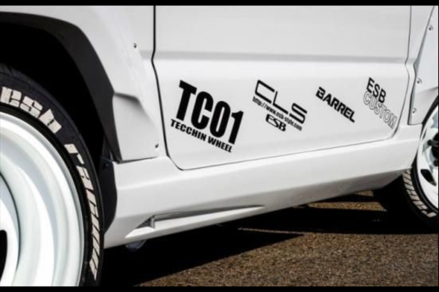 ESB CLS BARREL サイドステップ for ジムニー JB64