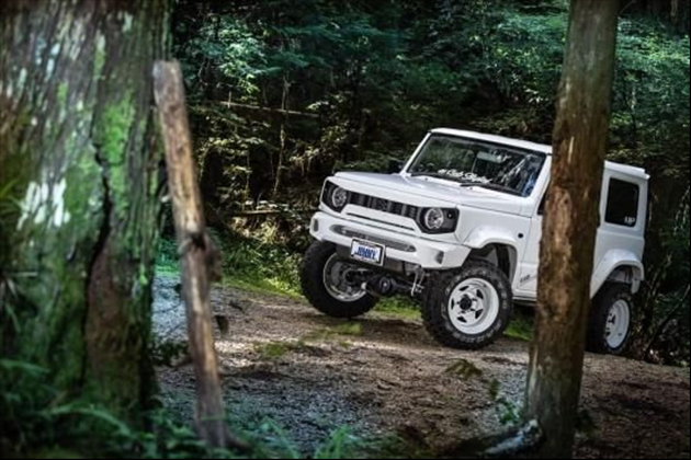 ESB CLS UP■フロントバンパー 【Jimny&Sierra】 FRP製品 未塗装 黒ゲルコート仕上げ for ジムニー JB64