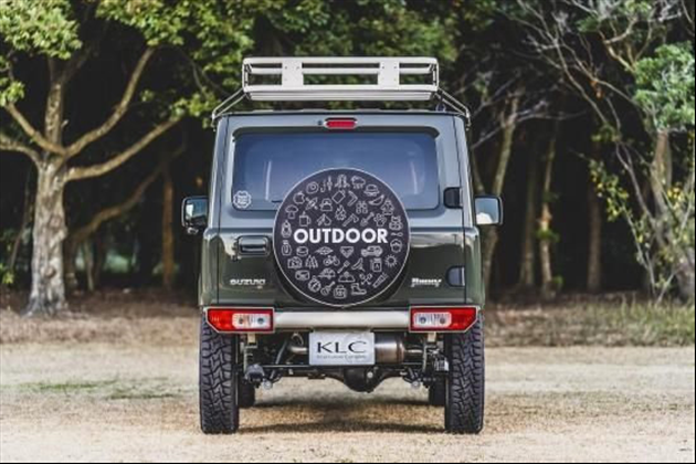 Heritage ヘリテージ SPARE TIRE MOVING BRACKET スペアタイヤ移動ブラケット for ジムニー JB64W