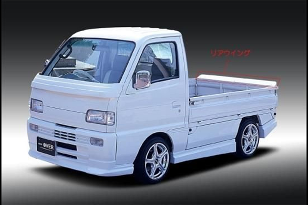 AERO OVER K-TRIDER/トラック：リアウイング for キャリイ #51T系