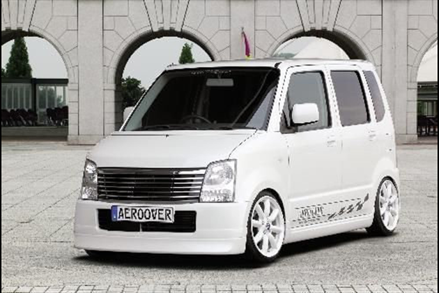 AERO OVER F/S/R エアロパーツ3Pセットfor ワゴンR MH21S/22S FA/FX/FS/FTに対応。リミテッドグレード不可