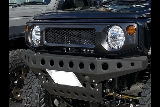 QUADRUPED CUSTOMS クワドロックフロントバンパー for ジムニー JB64