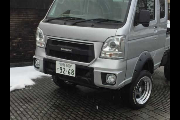 SAMURAI PICK(但東自動車) 70mmワイドオーバーフェンダー FRP未塗装 for キャリイ DA16T