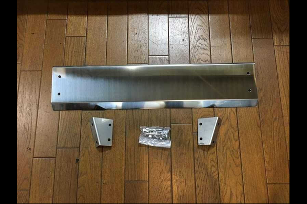 4WD PROJECT JB64・74用 DanGan!!スキットプレート６４ ステンレス for ジムニー JB64W
