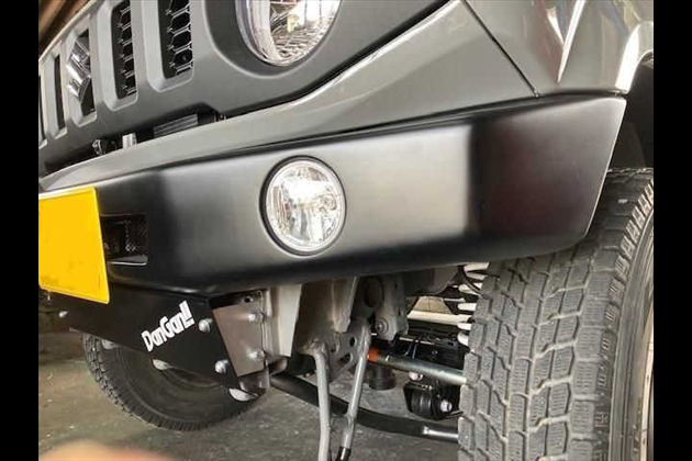 4WD PROJECT DanGan!!フロントバンパー マットブラック塗装 for ジムニーシエラ JB74W