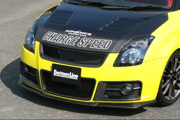 CHARGESPEED フロントボトムライン カーボン製 for スイフトスポーツ ZC31S