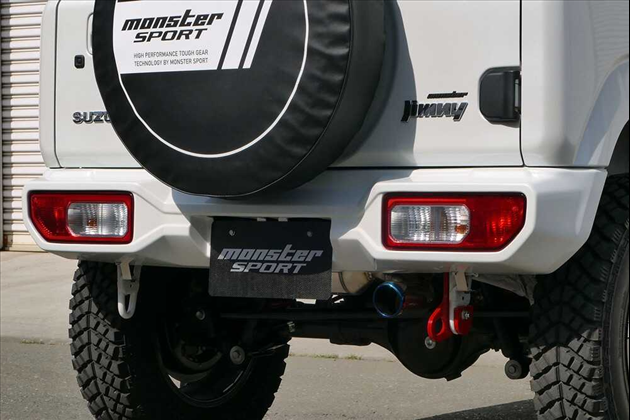 MONSTER SPORT TOUGH ウレタンバンパー リヤ 未塗装 for ジムニー JB64W 18.07~ (1~3型)