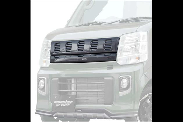 MONSTER SPORT TOUGH グリル (未塗装) for エブリイワゴン DA17W 15.02~ (1~6型)