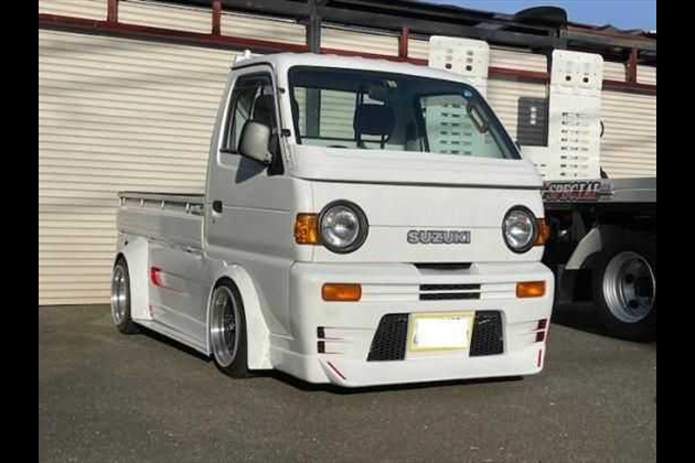はろーすぺしゃる フロントワークスフェンダー 左右セット Works FRP製 黒色又は白色ゲルコート仕上げ for キャリイ DC51T/DD51T