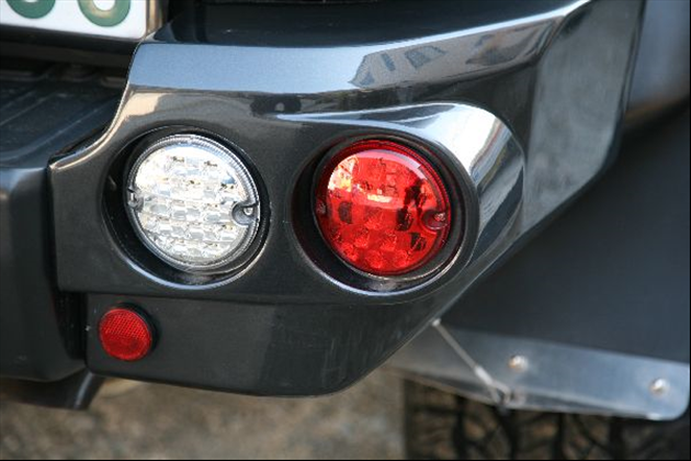 MOTORAGE リアコーナーバンパー（LED） for CBA-GSJ15W FJクルーザー