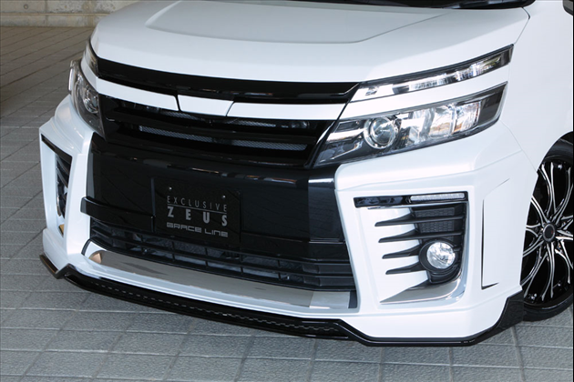 M'z SPEED GRACE LINE Front Half Spoiler 前期 for 80/85 ヴォクシー