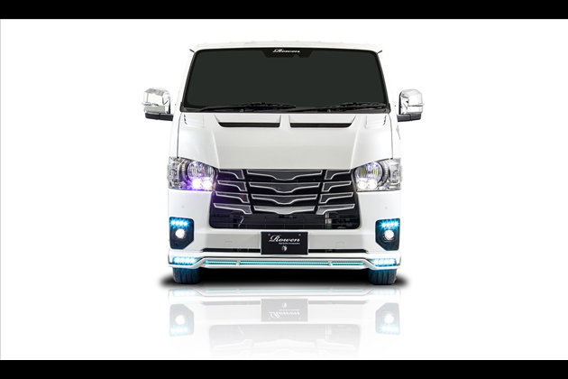 ROWEN 200HIACE 7型/8型 レーシングボンネットフード for 200 ハイエース(7,8型)