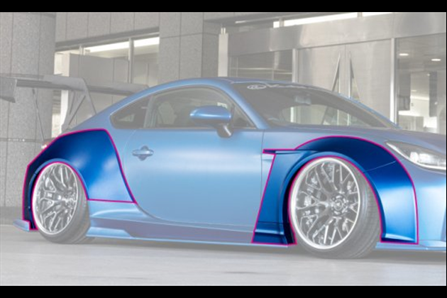 KUHL Ver3/4 03R/04R-GTW GR86/BRZ オーバーフェンダーキット for ZN8 GR86