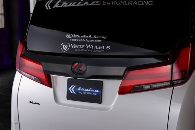 30アルファードKUHL RACING KUHL リアゲートガーニッシュ