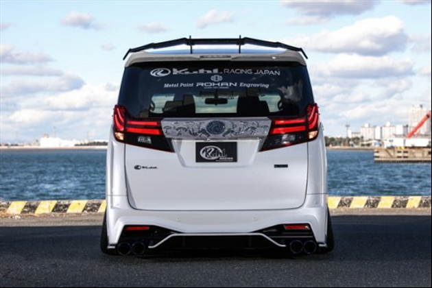 Kuhl Racing Ver2 30A-GT 30ALPHARD　リアバンパー for 30 アルファード