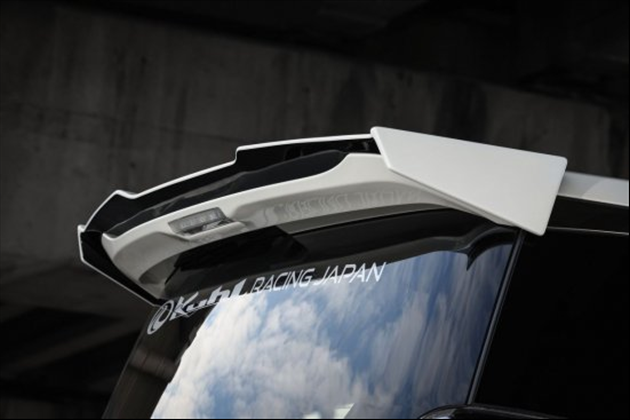Kuhl Racing Ver1 30A-SS 30ALPHARD　ルーフエンドウイングTYPE1 for 30 アルファード