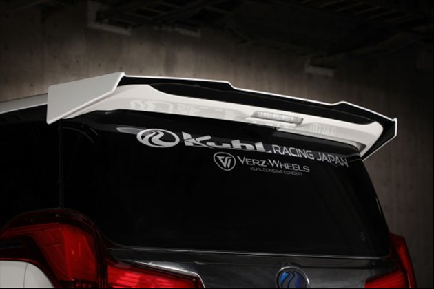 Kuhl Racing Ver1 30A-SS 30ALPHARD　ルーフエンドウイングTYPE2 for 30 アルファード