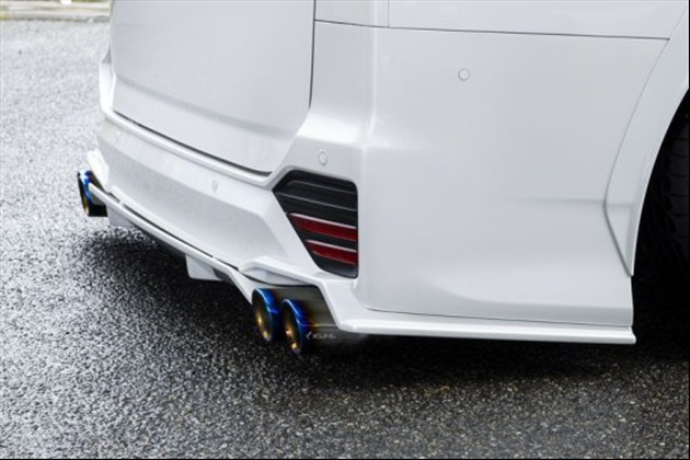 Kuhl Racing KRUISE KR-90V/NRR　スラッシュ4テールマフラー for 90/95 ヴォクシー