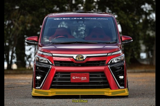 Kuhl Racing Ver2 80V-SSGT エアロキット BASIC SET <4pieces> for 80/85 ヴォクシー