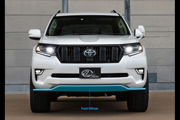 Kuhl Racing 150R-SS II エアロキット BASIC SET <3pieces> for 150 プラド