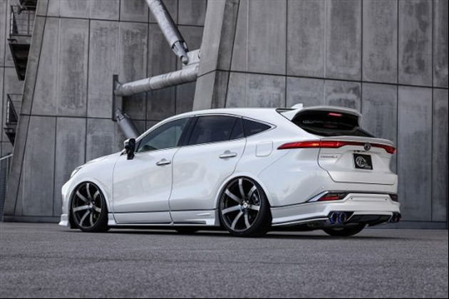 Kuhl Racing Ver1 80H-SSⅠ　80HARRIER　リアフローティングディフェーザーVer2 for 80/85 ハリアー