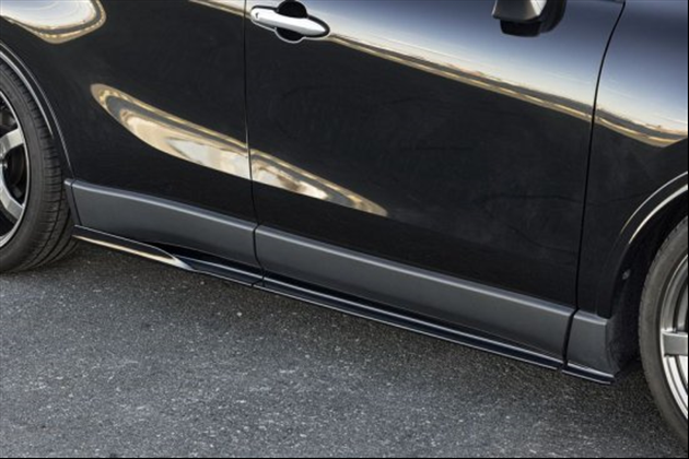 Kuhl Racing KRUISE Ver1 KR-80HRRⅠ 80HARRIER　サイドディフューザー3分割 for 80/85 ハリアー