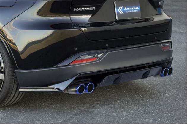 Kuhl Racing KRUISE Ver2 KR-80HRRⅡ 80HARRIER リアセンターディフューザー(4本出し） for 80/85 ハリアー