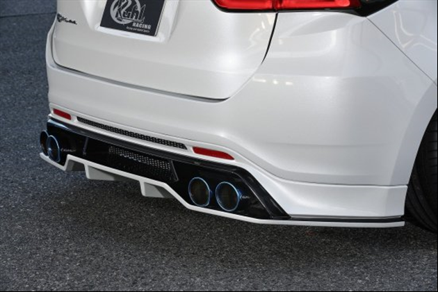 Kuhl Racing 60H-SSⅡ 60HARRIER　リアハーフスポイラーwithマフラーType for 60/65 ハリアー