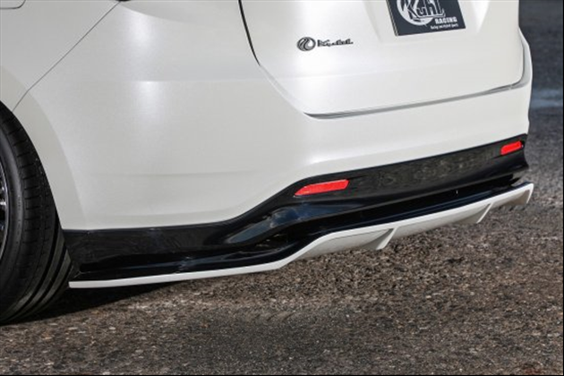 Kuhl Racing 60H-SSⅡ 60HARRIER　リアフローティングディフューザーマフラーレスType for 60/65 ハリアー