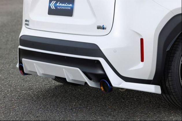 Kuhl Racing KRUISE KR-MXPRR YARIS CROSS　リアハーフスポイラー for 10/15 ヤリス クロス